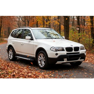 Side Steps Allmond Grey (2 pcs, Aluminum) BMW X3 E83 2003-2010 photo 1