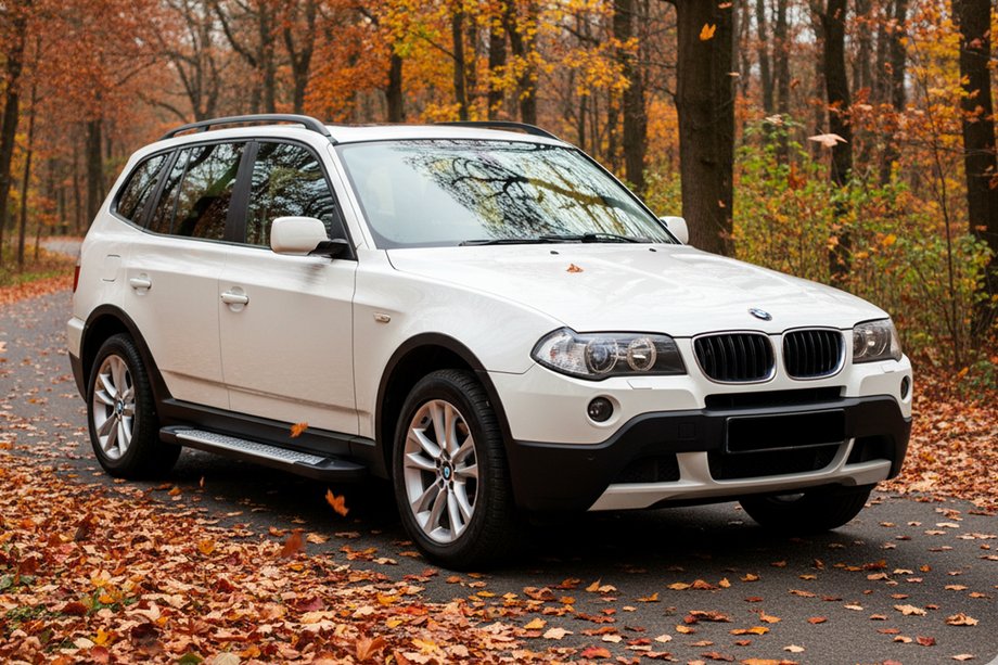 BMW X3 E83 2003-2010 Side Steps Allmond Grey (2 pcs, Aluminum) Image