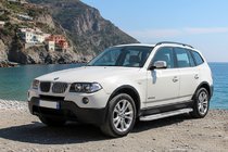 BMW X3 E83 2003-2010 Side Steps Tayga V2 (2 pcs, Aluminum) photo 1