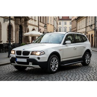 Side Steps Vision New Grey (2 pcs, Aluminum) BMW X3 E83 2003-2010 photo 1