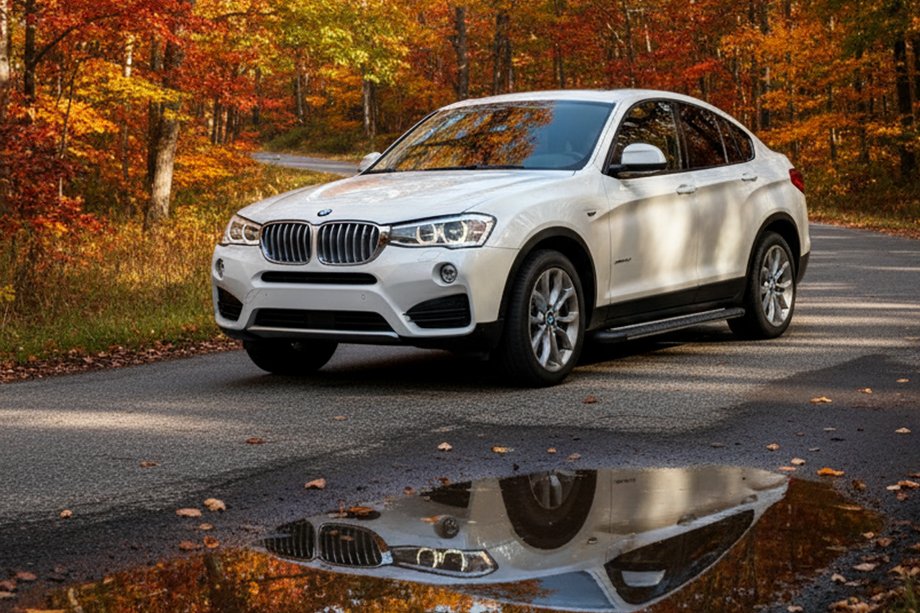 BMW X4 F26 2014-2018 Side Steps Bosphore Grey (2 pcs, Aluminum) Image