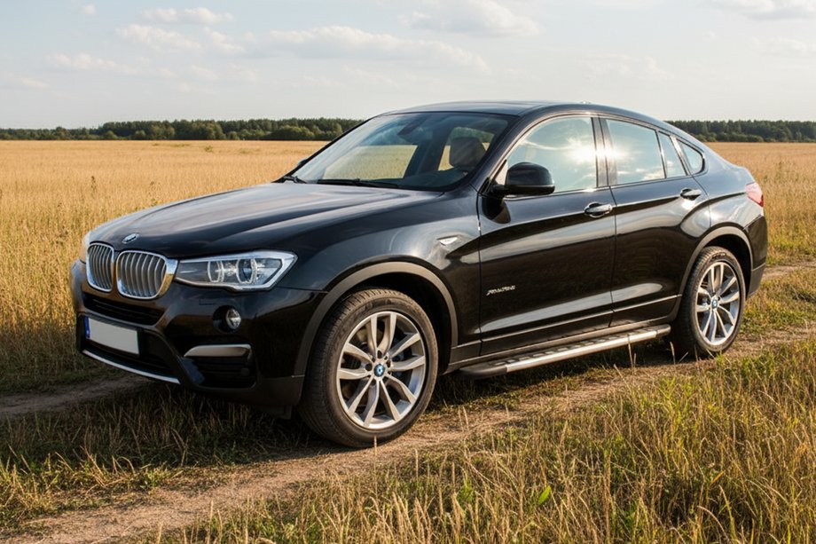 BMW X4 F26 2014-2018 Side Steps Duru (2 pcs, Aluminum) Image