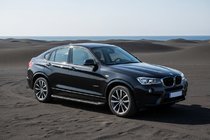 BMW X4 F26 2014-2018 Side Steps Allmond Black (2 pcs, Aluminum) photo 1