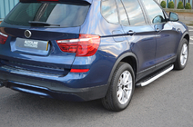 BMW X4 F26 2014-2018 Side Steps Fullmond (2 pcs, Aluminum) photo 2