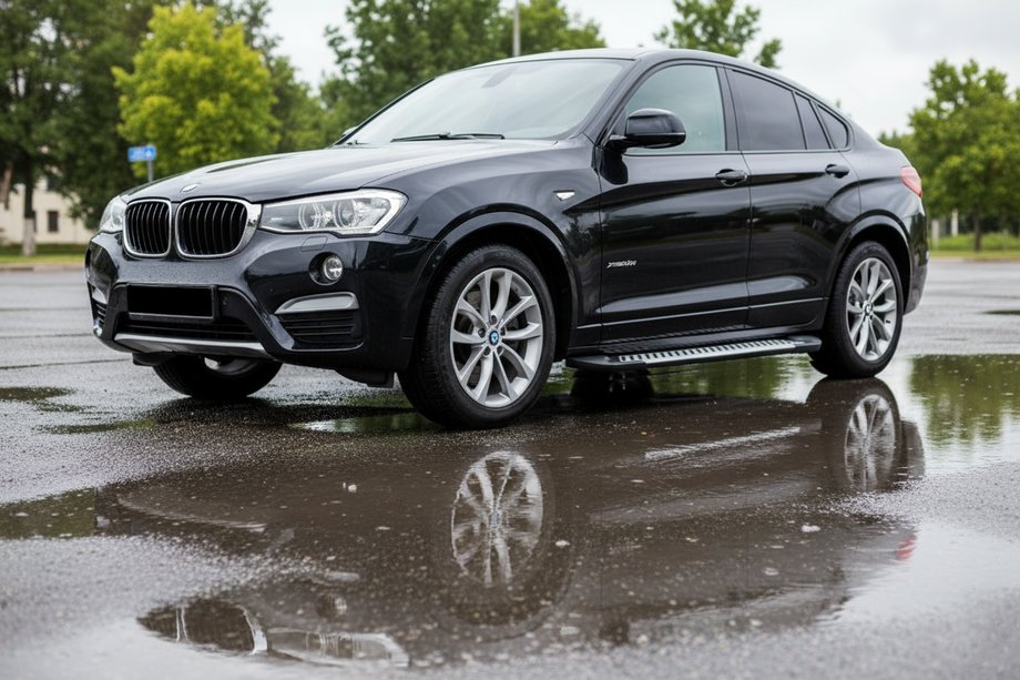 BMW X4 F26 2014-2018 Side Steps Line (2 pcs, Aluminum) Image