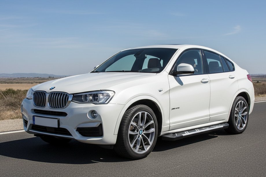 BMW X4 F26 2014-2018 Side Steps Sunrise (2 pcs, Aluminum) Image