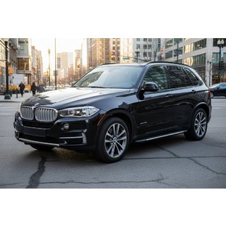Side Steps Bosphore Grey (2 pcs, Aluminum) BMW X5 F15 2013-2018 photo 1