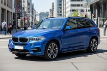 BMW X5 F15 2013-2018 Side Steps Maya Blue (2 pcs, Aluminum) photo 1
