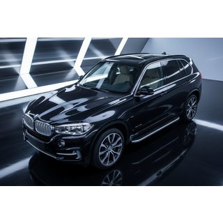 Side Steps Tayga Grey (2 pcs, Aluminum) BMW X5 F15 2013-2018 photo 1