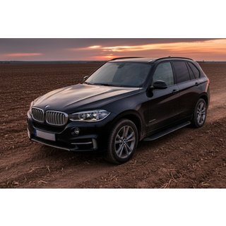Side Steps Tayga Black (2 pcs, Aluminum) BMW X5 F15 2013-2018 photo 1