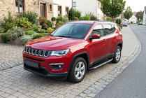 Jeep Compass 2016- Side Steps Duru (2 pcs, Aluminum) photo 1