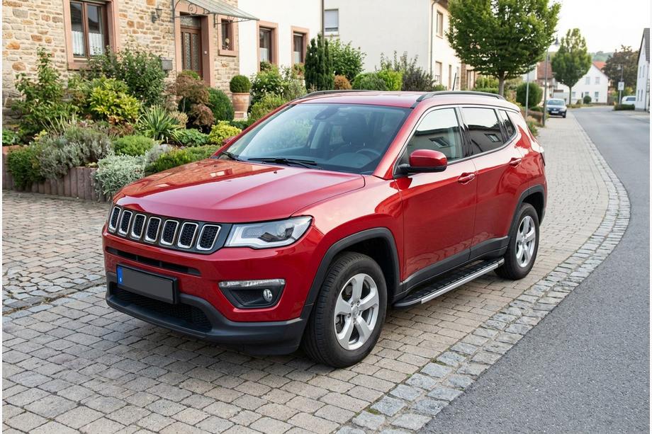 Jeep Compass 2016- Side Steps Duru (2 pcs, Aluminum) Image