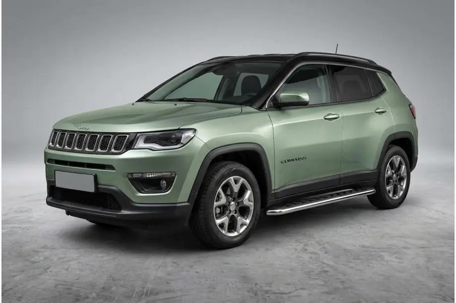 Jeep Compass 2016- Side Steps Maydos V1 (2 pcs, Aluminum) Image