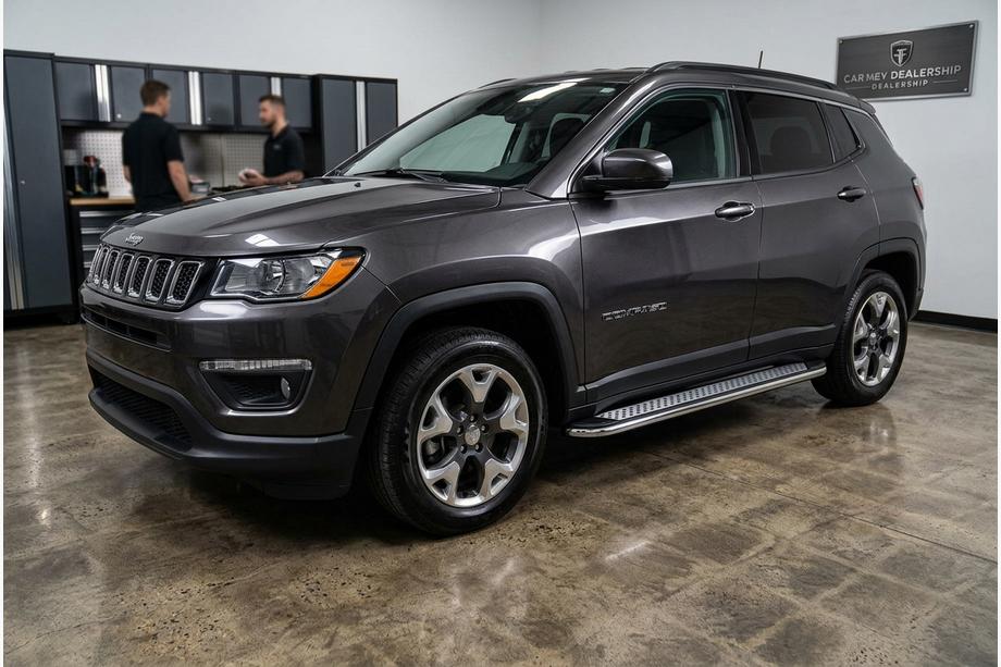 Jeep Compass 2016- Side Steps Maydos V2 (2 pcs, Aluminum) Image