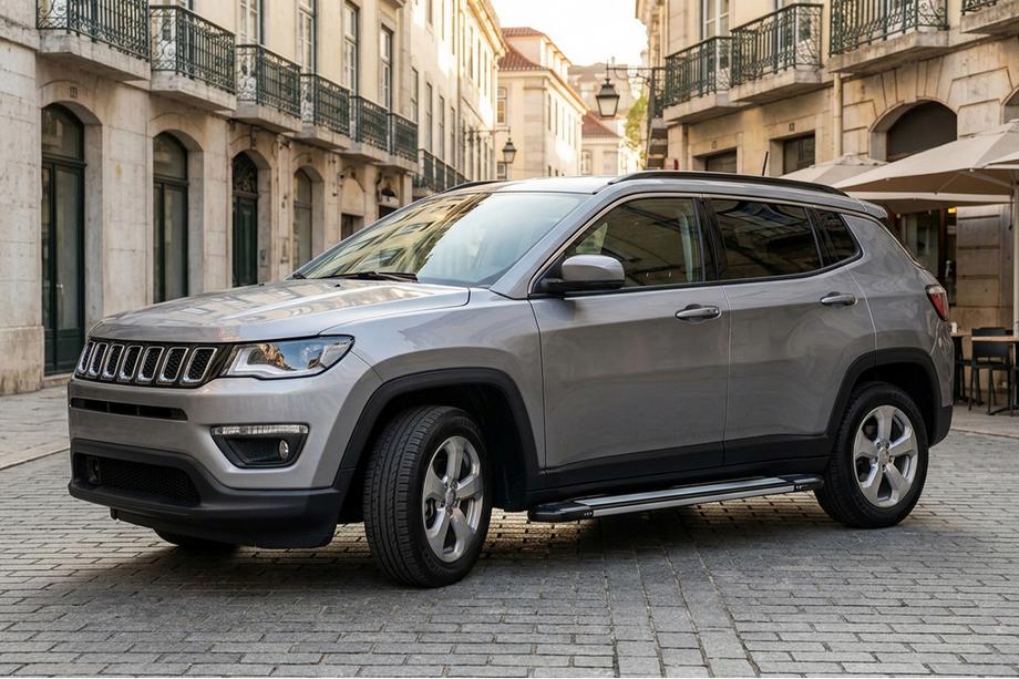 Jeep Compass 2016- Side Steps Rainbow (2 pcs, Aluminum) Image