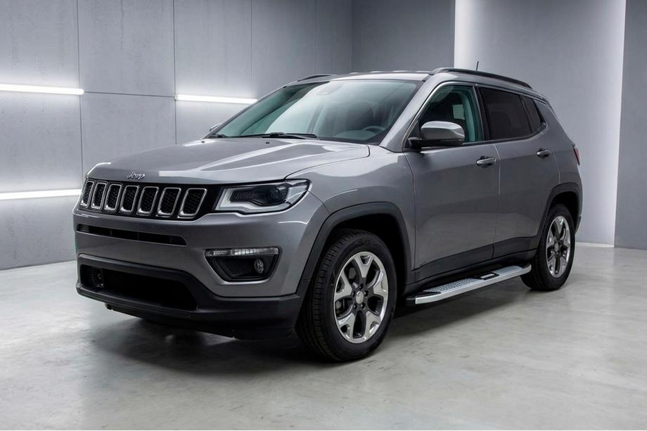 Jeep Compass 2016- Side Steps Mevsim Grey (2 pcs, Aluminum) Image