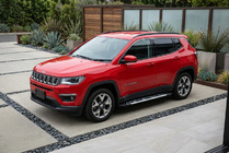 Jeep Compass 2016- Side Steps Sunrise (2 pcs, Aluminum) photo 1