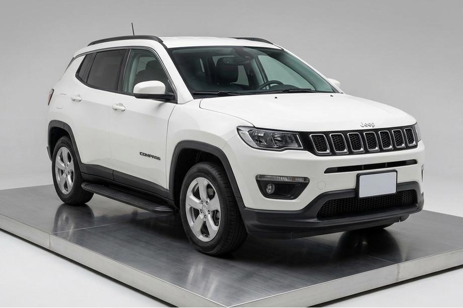 Jeep Compass 2016- Side Steps Tayga Black (2 pcs, Aluminum) Image