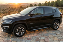 Jeep Compass 2016- Side Steps Vision New Black (2 pcs, Aluminum) photo 1