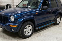 Jeep Cherokee/Liberty 2002-2007 Side Steps Maya Blue (2 pcs, Aluminum) photo 1