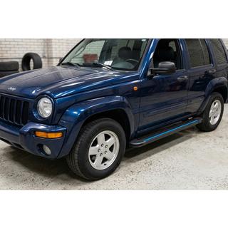 Side Steps Maya Blue (2 pcs, Aluminum) Jeep Cherokee/Liberty 2002-2007 photo 1
