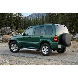 Side Steps Vision New Grey (2 pcs, Aluminum) Jeep Cherokee/Liberty 2002-2007 photo 1