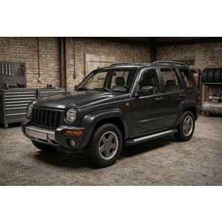Side Steps Vision New Black (2 pcs, Aluminum) Jeep Cherokee/Liberty 2002-2007 photo 1