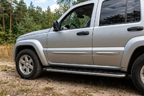 Jeep Cherokee/Liberty 2002-2007 Side Steps Maydos V1 (2 pcs, Aluminum) photo 1