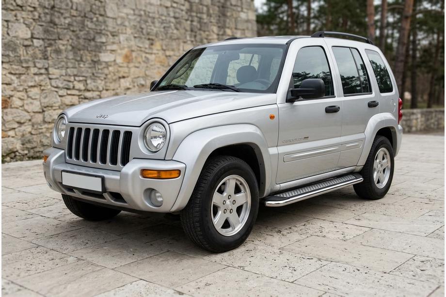 Jeep Cherokee/Liberty 2002-2007 Side Steps Maydos V2 (2 pcs, Aluminum) Image