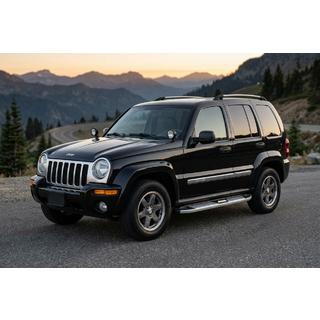 Side Steps Mevsim Grey (2 pcs, Aluminum) Jeep Cherokee/Liberty 2002-2007 photo 1