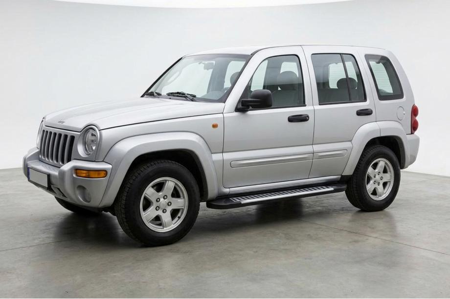 Jeep Cherokee/Liberty 2002-2007 Side Steps Line (2 pcs, Aluminum) Image