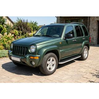 Side Steps Tayga Grey (2 pcs, Aluminum) Jeep Cherokee/Liberty 2002-2007 photo 1