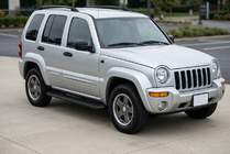 Jeep Cherokee/Liberty 2002-2007 Side Steps Tayga Black (2 pcs, Aluminum) photo 1