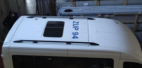 Ford Transit 2014- Roof Rails Skyport (2 pcs, grey) photo 4