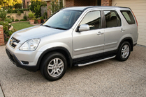 Honda CRV 2001-2006 Side Steps Fullmond (2 pcs, Aluminum) photo 1