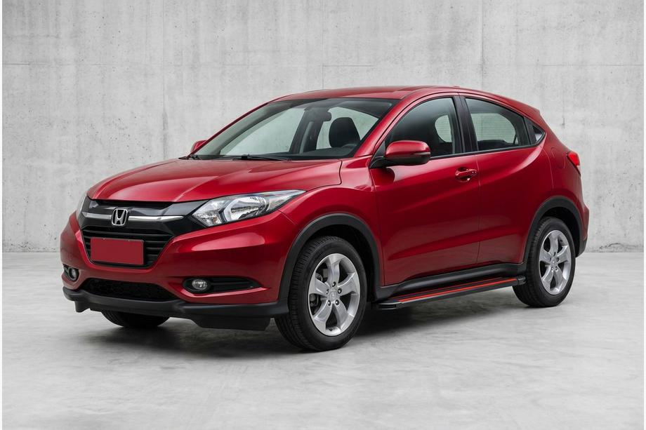 Honda HR-V 2014-2021 Side Steps Maya Red (2 pcs, Aluminum) Image