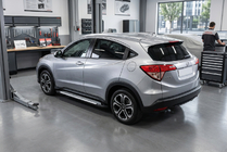 Honda HR-V 2014-2021 Side Steps Allmond Grey (2 pcs, Aluminum) photo 2
