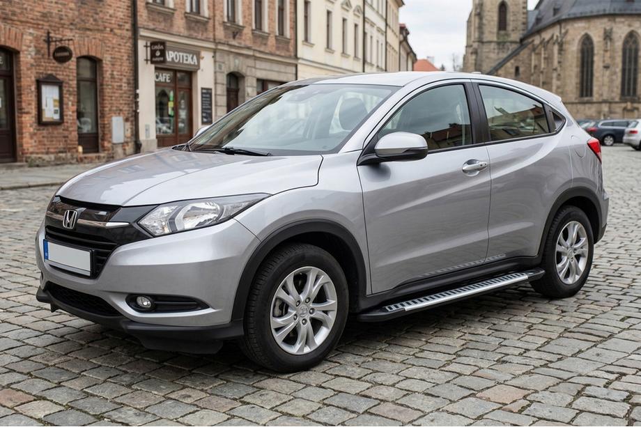Honda HR-V 2014-2021 Side Steps Line (2 pcs, Aluminum) Image