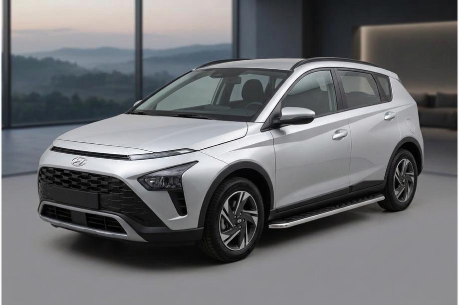 Hyundai Bayon 2021- Side Steps Maydos V1 (2 pcs, Aluminum) Image