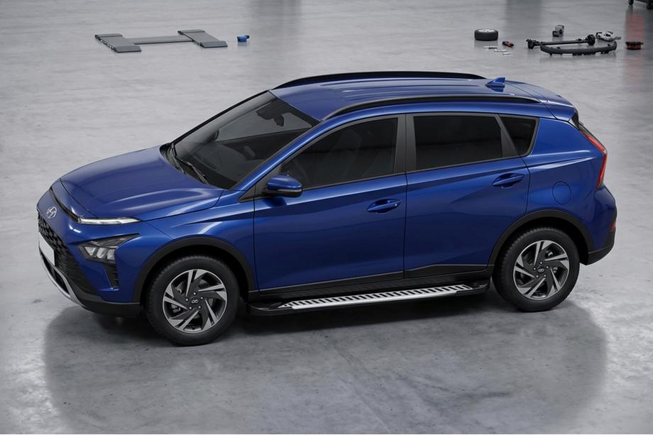 Hyundai Bayon 2021- Side Steps Line (2 pcs, Aluminum) Image