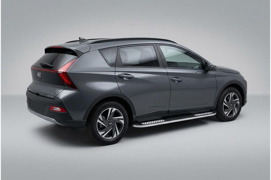 Hyundai Bayon 2021- Side Steps Tayga V2 (2 pcs, Aluminum) Image