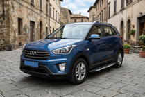 Hyundai Creta 2014-2020 Side Steps Duru (2 pcs, Aluminum) photo 1