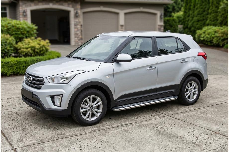 Hyundai Creta 2014-2020 Side Steps Maydos V2 (2 pcs, Aluminum) Image