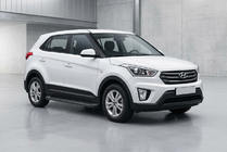 Hyundai Creta 2014-2020 Side Steps Allmond Black (2 pcs, Aluminum) photo 1