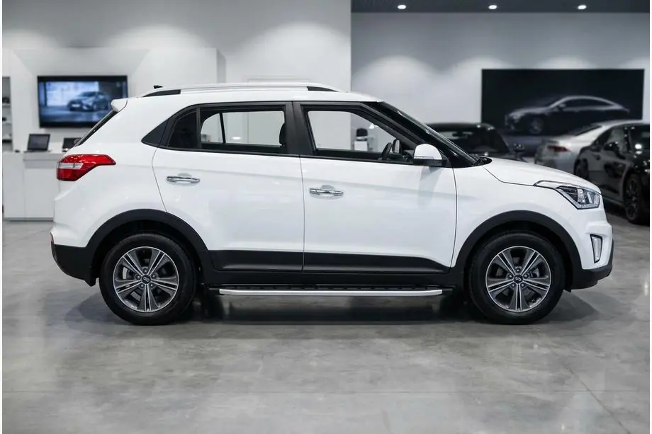 Hyundai Creta 2014-2020 Side Steps BlackLine (2 pcs, Aluminum) Image