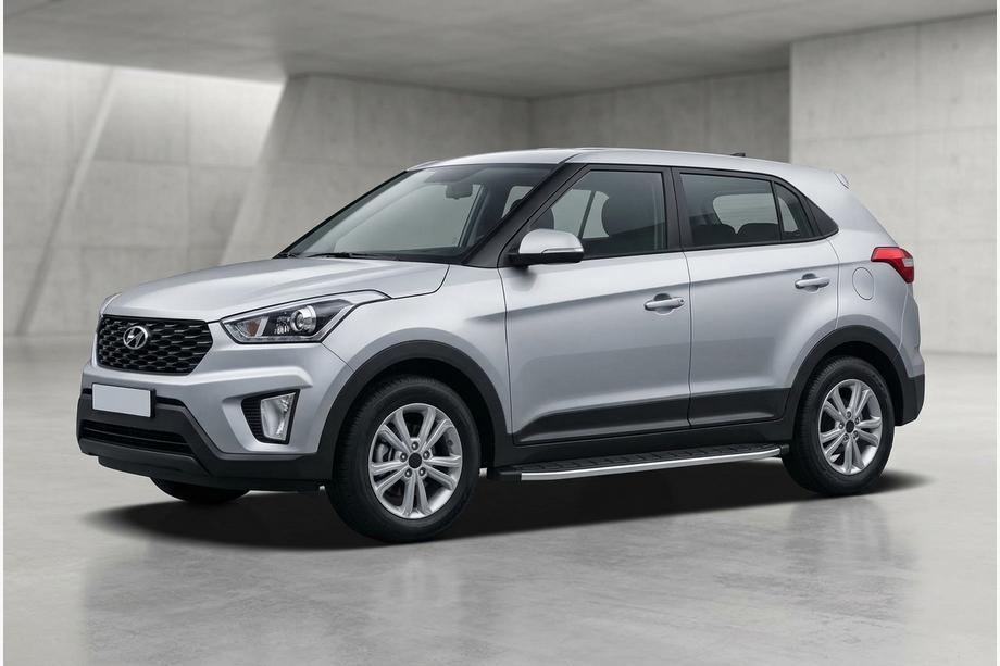 Hyundai Creta 2014-2020 Side Steps Fullmond (2 pcs, Aluminum) Image