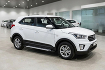Hyundai Creta 2014-2020 Side Steps Line (2 pcs, Aluminum) photo 1