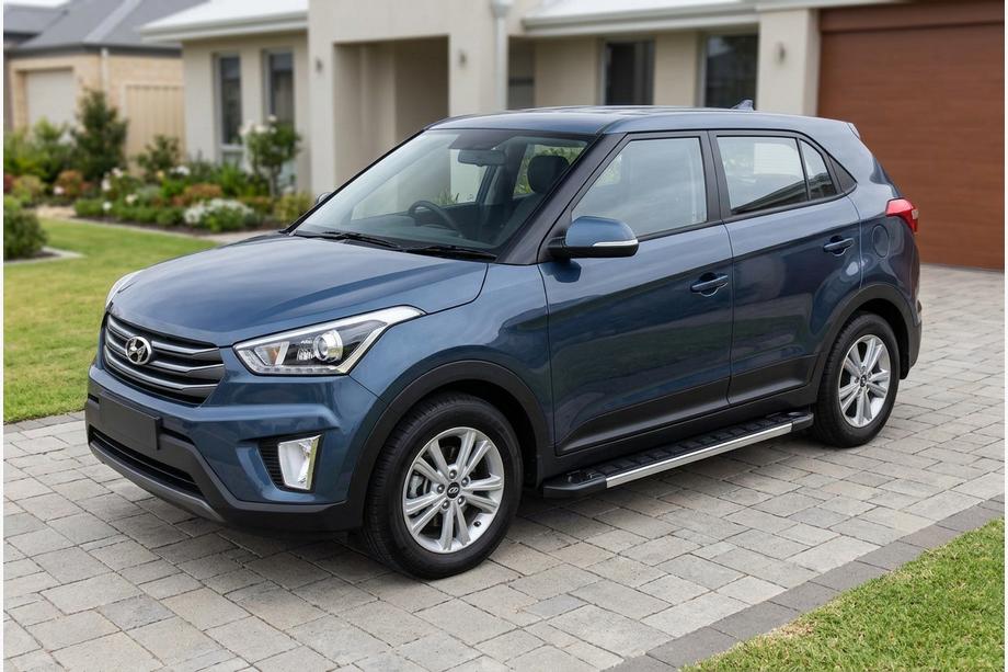 Hyundai Creta 2014-2020 Side Steps RedLine (2 pcs, Aluminum) Image