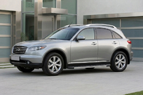 Infiniti FX 2003-2008 Side Steps Duru (2 pcs, Aluminum) photo 1