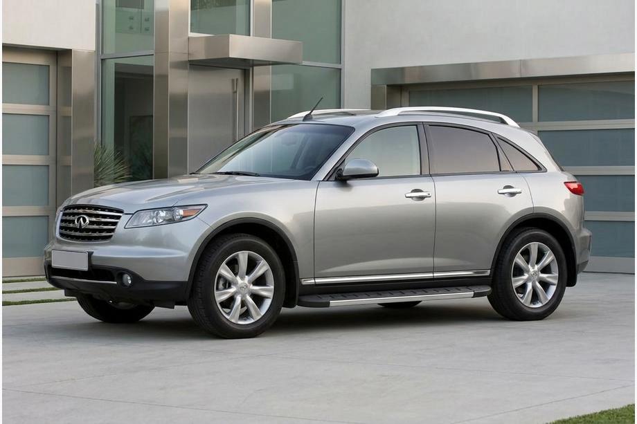 Infiniti FX 2003-2008 Side Steps Duru (2 pcs, Aluminum) Image